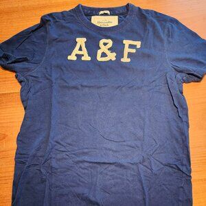 Abercrombie & Fitch Blue XXL Mens Muscle Fit Short Sleeve Tshirt